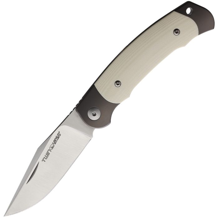 Viper Twin Slip Joint Ivory G10