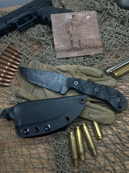 Stroup Knives GP1-Black-G10 Knife