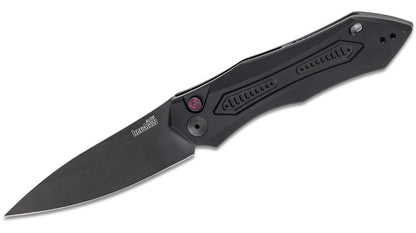 Kershaw 7800BLK Launch 6 AUTO Folding Knife 3.75" CPM-154 Black DLC Blade, Aluminum Handles