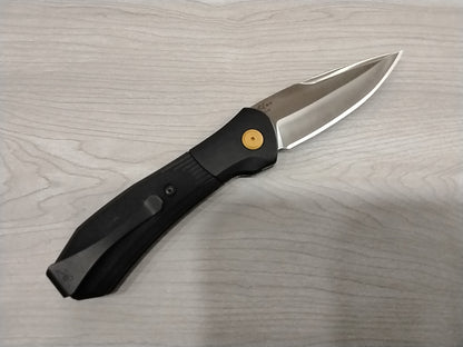 Buck Paradigm Shift Automatic Knife Black G-10 (3" Satin)