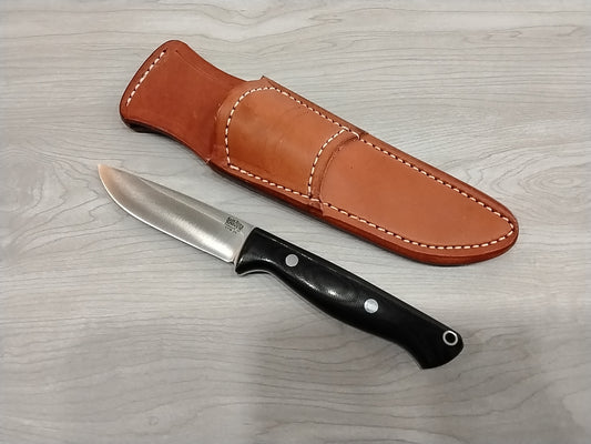 Bark River Gunny Hunter 3V Black Canvas Micarta