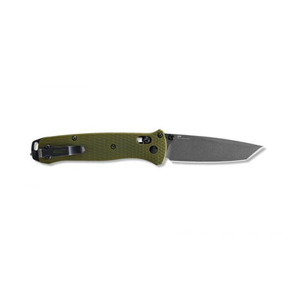 Benchmade Green OD Bailout Partial Serration 537SGY-1