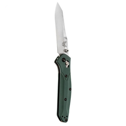 Benchmade 940 Classic Green Aluminum Handles