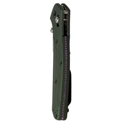 Benchmade 940 Classic Green Aluminum Handles