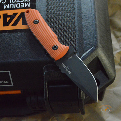 Protech SBR Fixed Blade Orange by Protech Les George design