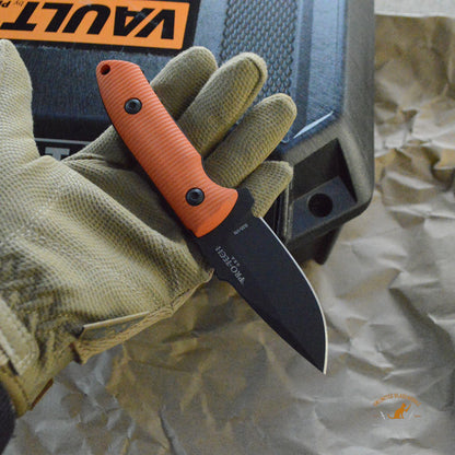 Protech SBR Fixed Blade Orange by Protech Les George design