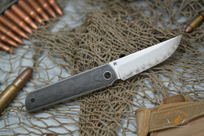 North Mountain Chop San Mai SLD Steel Fire carbon