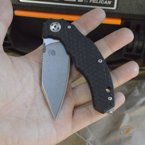 Bastinelli Creations D Vil Mini Dragotac Folding Knife 2.875