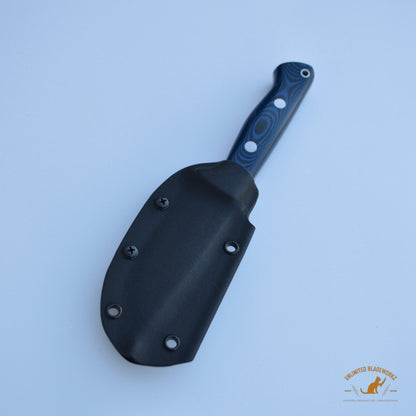 Bark River blue blade bushcraft