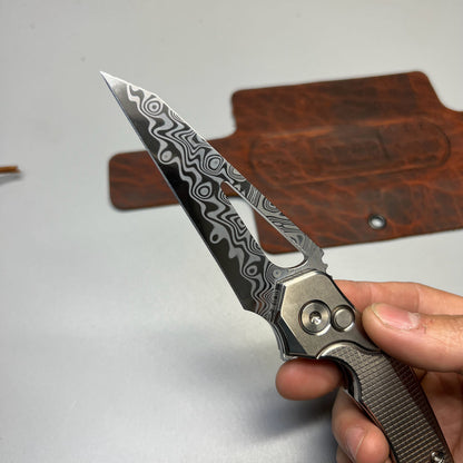 RMOR Knives Squirrel with Aegir Damasteel