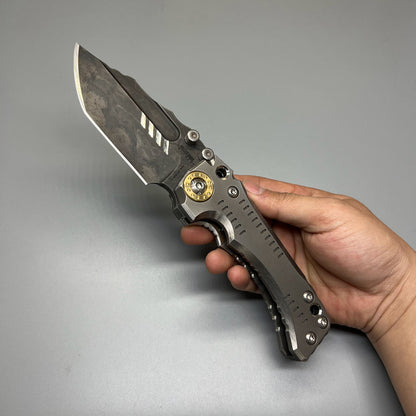 NEW MILLER BROS BLADES T1 Custom Folding Knife