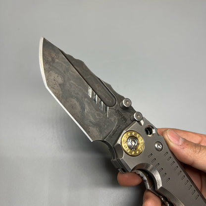 NEW MILLER BROS BLADES T1 Custom Folding Knife