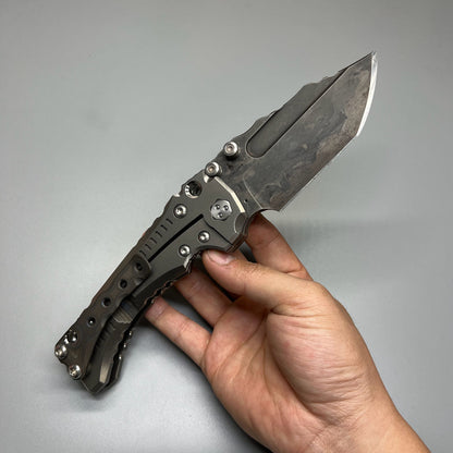 NEW MILLER BROS BLADES T1 Custom Folding Knife