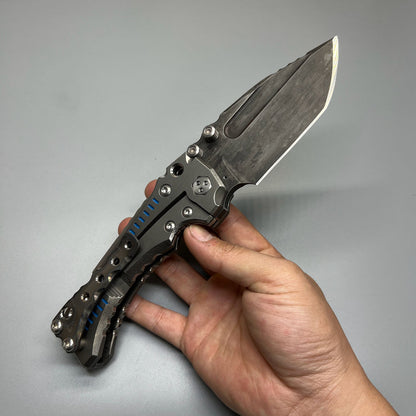 NEW MILLER BROS BLADES T1 Custom Folding Knife heavy