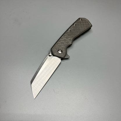 Delta flipper by A2D Basket Weave Ti handles