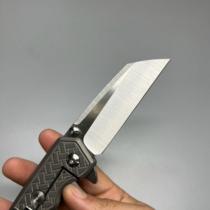 Delta flipper by A2D Basket Weave Ti handles