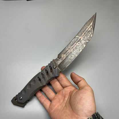 THE Tanto by TASK Knive TASKnives handmade knife tactical knife