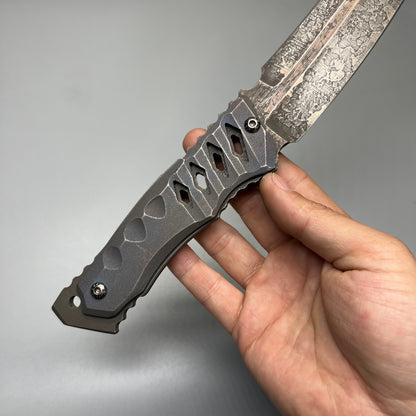 THE Tanto by TASK Knive TASKnives handmade knife tactical knife