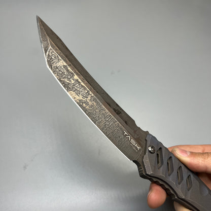 THE Tanto by TASK Knive TASKnives handmade knife tactical knife